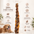 10-12" Braided Collagen Stick Dog Chew