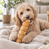 10-12" Peanut Butter Cheek Roll Dog Chew