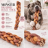 12" Monster Braided Bully Stick Dog Chew