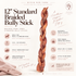 12" Standard Braided Bully Stick Dog Chew