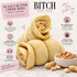 5-6" Peanut Butter Cheek Roll Dog Chew