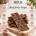 6" Beef Jerky Strip Dog Chew