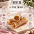 6" Beef Trachea Dog Chew
