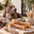 6" Beef Trachea Dog Chew
