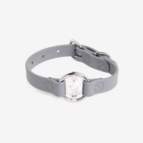 All Eyes On Me Dog Collar Sea Lavender/Howlite