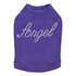 Angel Rhinestone Dog Tank