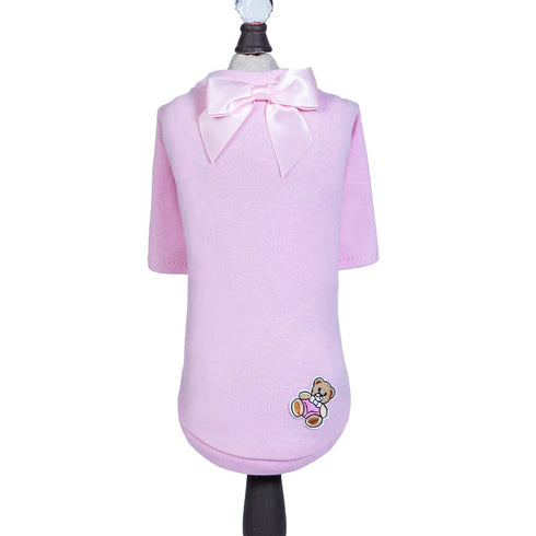 Baby Bear Dog Tee Pink