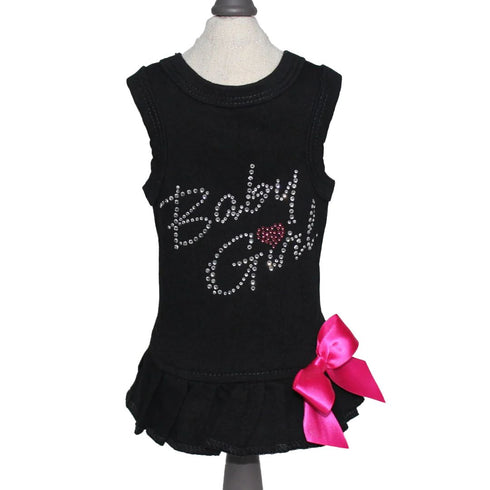 Baby Girl Dog Dress Black