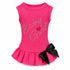 Baby Girl Dog Dress Fuchsia