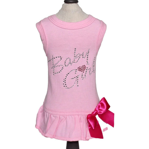 Baby Girl Dog Dress Pink