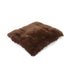 Baylee Exotic Fur Shag Pillow Dog Bed Brown/Gold/Chocolate