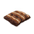 Baylee Exotic Fur Shag Pillow Dog Bed Brown/Gold/Chocolate