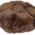 Baylee Shag Exotic Fur Swaddle Dog Bed Chocolate/Gold