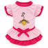 Bee Happy Ruffle Dog Dress