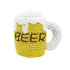Beer Mug Crochet Dog Toy