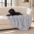 Bella Dog Blanket Silver