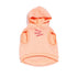 Big Full Heart Dog Hoodie Coral/Peach