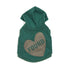 Big Full Heart Dog Hoodie Hunter Green/Pine