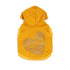 Big Full Heart Dog Hoodie Mustard Yellow/Olive