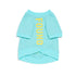 Big Full Heart Dog Tee Aqua/Citron
