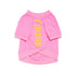 Big Full Heart Dog Tee Candy Pink/Sunshine Yellow