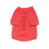 Big Full Heart Dog Tee Coral Orange/Brick