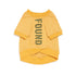 Big Full Heart Dog Tee Mustard Yellow/Pine Green