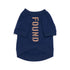 Big Full Heart Dog Tee Navy Blue/Putty
