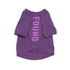 Big Full Heart Dog Tee Purple/Tulip