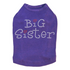 Big Sister Rhinestone Dog Tank