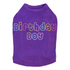 Birthday Boy Multicolor Rhinestone Dog Tank