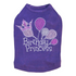 Birthday Princess Rhinestone Dog Tank