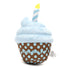 Birthday Pup Tough Dog Toy Blue