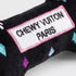 Black Monogram Chewy Vuiton Bone Dog Toy