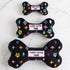 Black Monogram Chewy Vuiton Bone Dog Toy