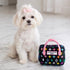 Black Monogram Chewy Vuiton Handbag Dog Toy