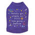 Boldly Go Rhinestone Dog Tank
