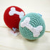 Bone Ball Crochet Dog Toy