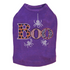 Boo With Silver Spiders Rhinestone Dog Tank