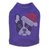 Boston Terrier Santa Rhinestone Dog Tank