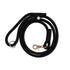 Braided Rope Dog Leash 'Black'