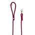 Braided Rope Dog Leash 'Bordeaux'