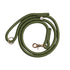 Braided Rope Dog Leash 'Green'