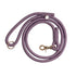 Braided Rope Dog Leash 'Lilac'