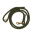 Braided Rope Dog Leash 'Moss Green'
