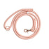 Braided Rope Dog Leash 'Powder Rose'