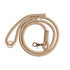 Braided Rope Dog Leash 'Tan'