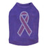 Breast Cancer Ribbon Rhinestone Dog Tank