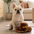 Brown Cowboy Hat Dog Toy