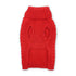 Cable Turtleneck Dog Sweater
